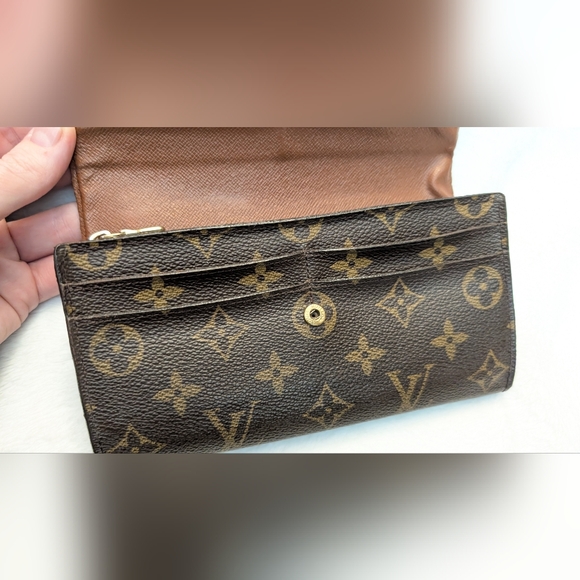 LOUIS VUITTON Monogram Sarah Long Wallet LV ( fair condition ) - Picture 12 of 12